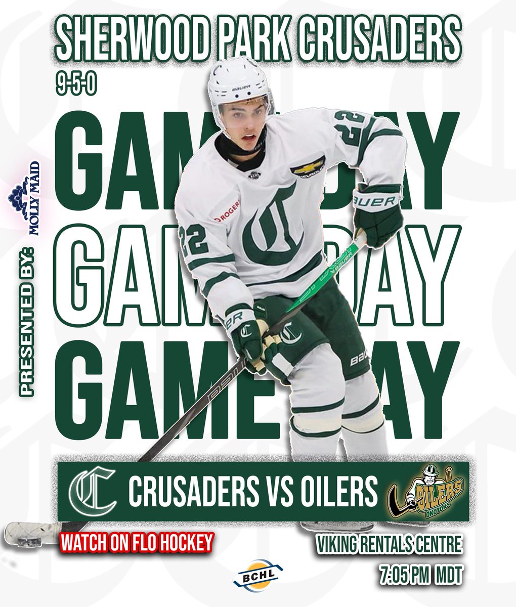 Back in the province tonight. 

7:05pm start in Okotoks!

#OneCru #BCHL