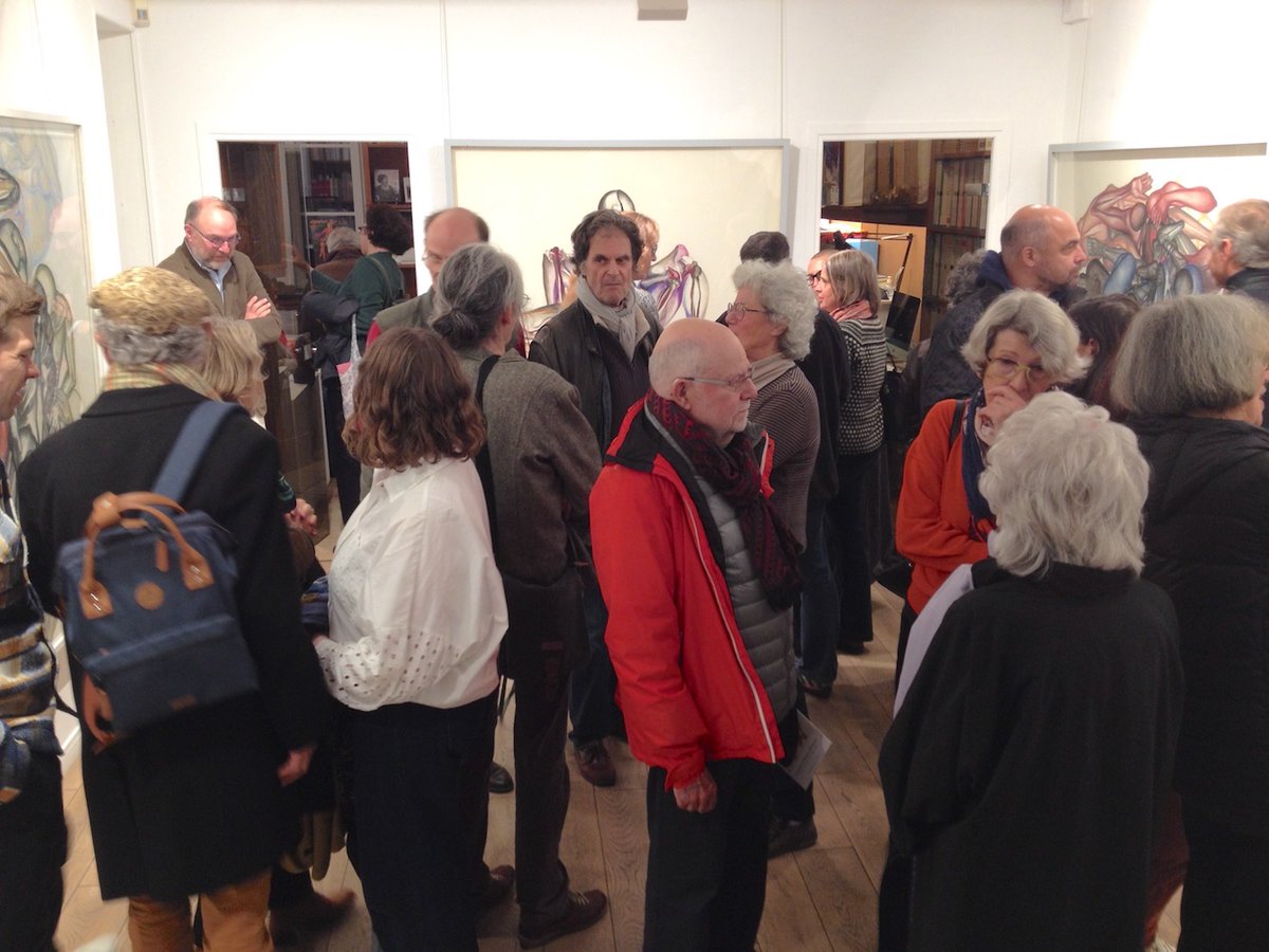 Merci à toutes et à tous d'être venus si nombreux partager ce moment hautement mémorable du vernissage de l'exposition de CLAUDE STASSART-SPRINGER. Exposition visible jusqu'au 30 novembre.
#lesgaleriesdart #pgmap #CPGA #jeudidesbeauxarts #ParisGalleryMap #lesgaleriesdart