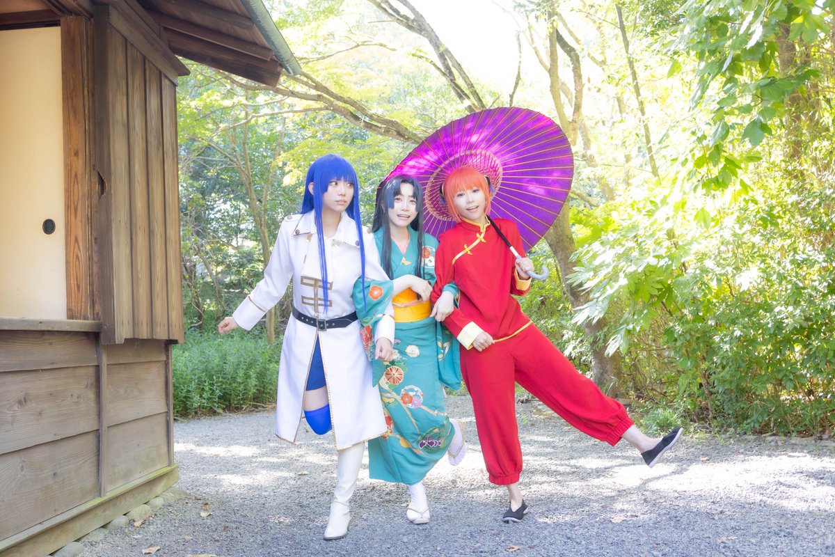 nai_cos's tweet photo. Cosplay / 銀魂
ドS三人娘

📷@patsuking007 https://t.co/UoAdJyQLox