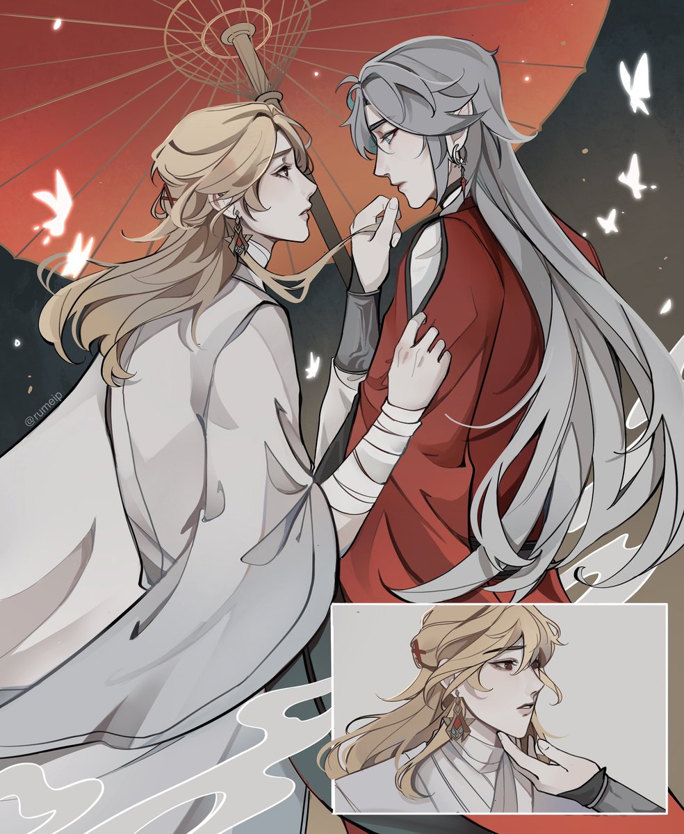 rumeip's tweet image. Haikaveh + Hualian
Part 2 🥀
#GenshinImpact #TGCF