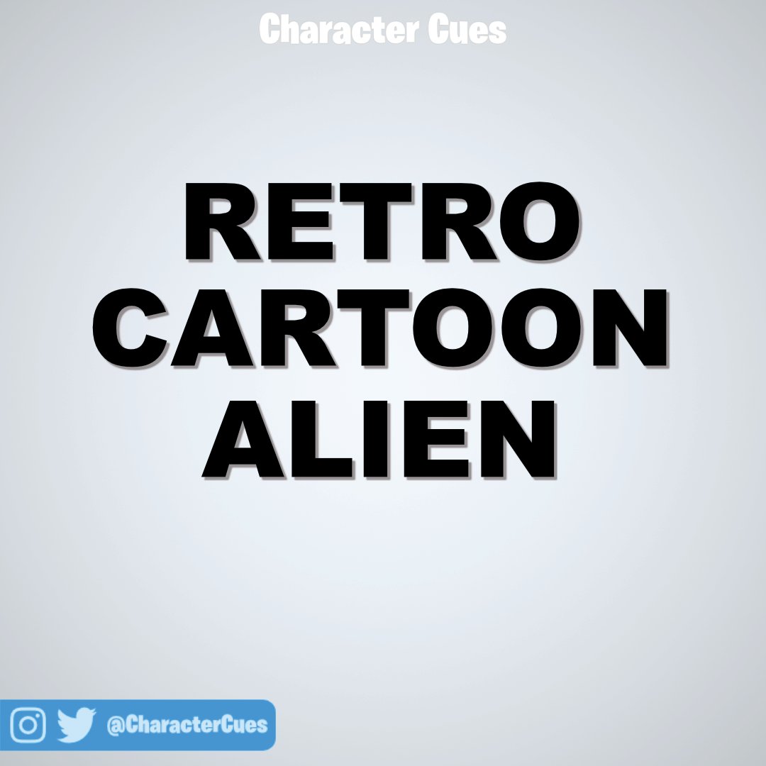 A quirky, wide-eyed alien with antennae, spindly limbs, and a wobbly walk, wearing a shiny spacesuit and radiating charm with exaggerated expressions. #Retrovember