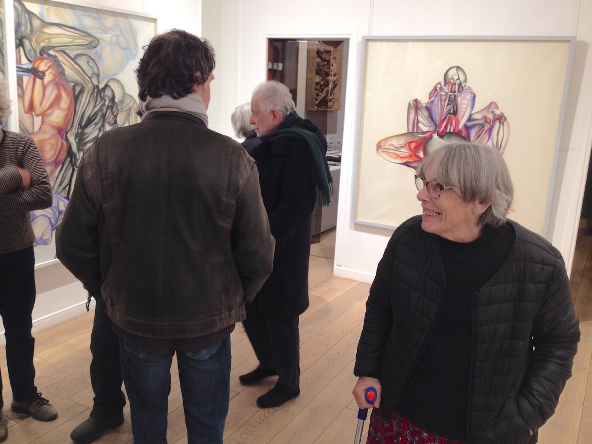 Merci à toutes et à tous d'être venus si nombreux partager ce moment hautement mémorable du vernissage de l'exposition de CLAUDE STASSART-SPRINGER. Exposition visible jusqu'au 30 novembre.
(Claude Stassart-Springer à droite sur la photo)
#lesgaleriesdart #pgmap #CPGA