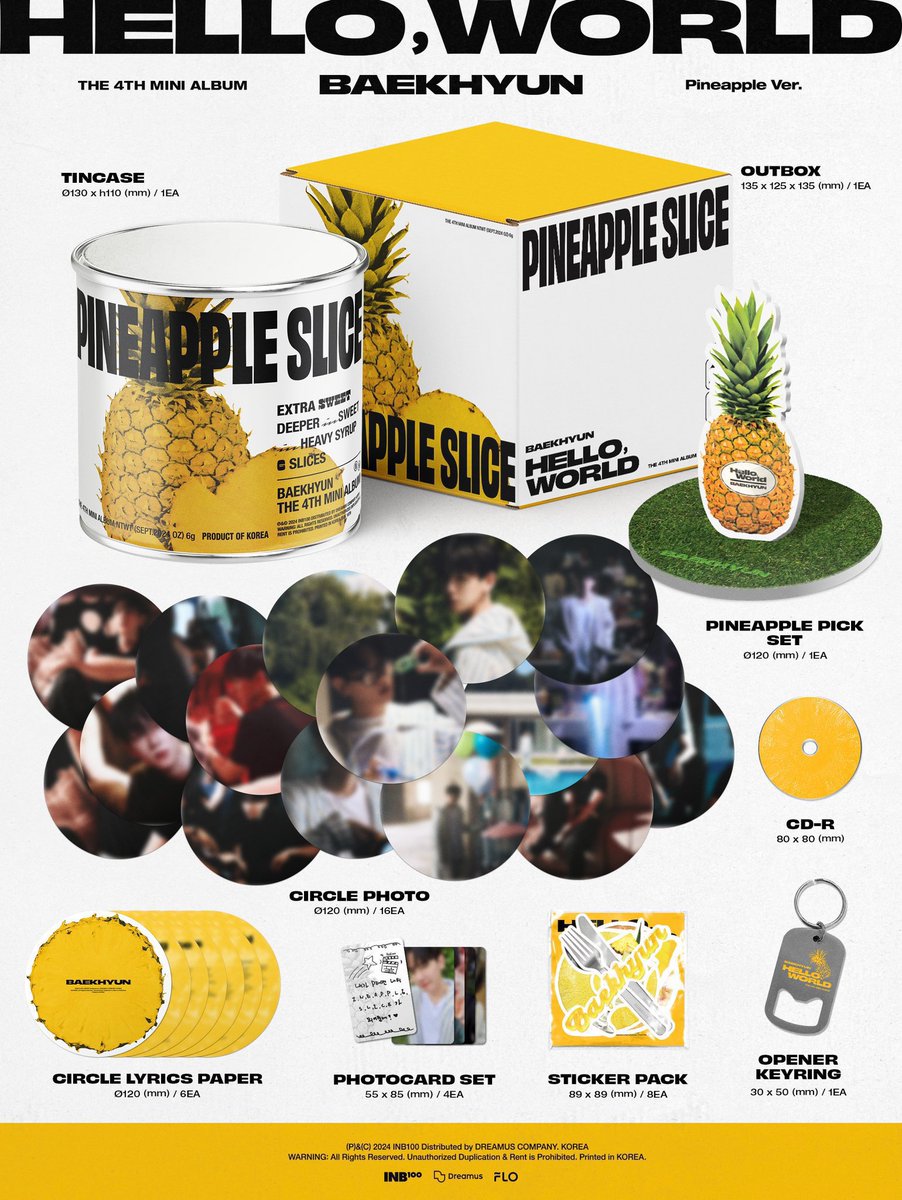 Bernyz_Store's tweet photo. ส่งต่อ พร้อมส่ง 📣📣
อัลบั้ม BAEKHYUN 'Hello, World
PINEAPPLE ver.
780฿ รวมส่ง ของใหม่ไม่แกะซีล
✨สนใจสอบถามได้นะคะ🥹
#ตลาดนัดEXO #백현 #BAEKHYUN #HelloWorld #PineappleSlice https://t.co/oqRVxaUfjI
