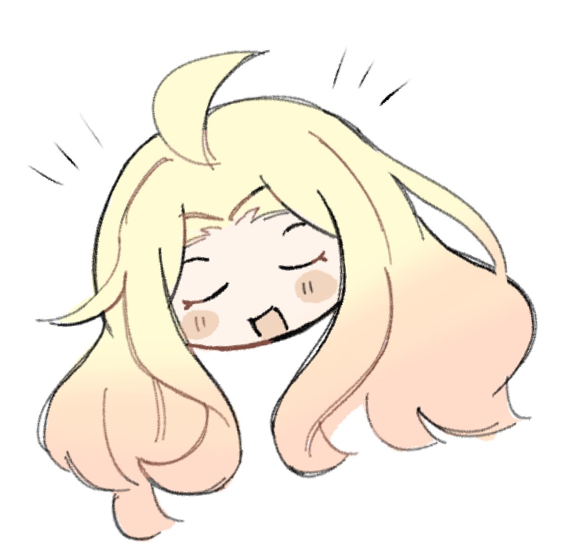 どうせならで私のアイコンのために描いたタチアナちゃん。タチアナちゃん好き