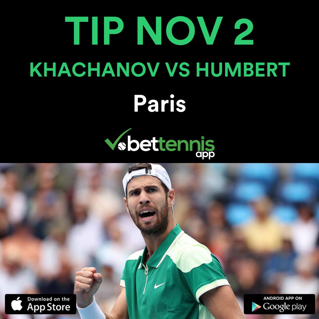 BetTennisApp's tweet photo. 🎾 Paris Alert: Khachanov vs Humbert 🎾
💥 Our pick: 🍀 Khachanov @ 2.11 @+111 🍀
💥 Impact Plays! Hit Hard, Bio.
#Paris #Khachanov #Humbert #Wimbledon #Tips #WagerOnWinners #MatchPredictions #apuesta #SportsPicks https://t.co/0OWTIrz0uJ