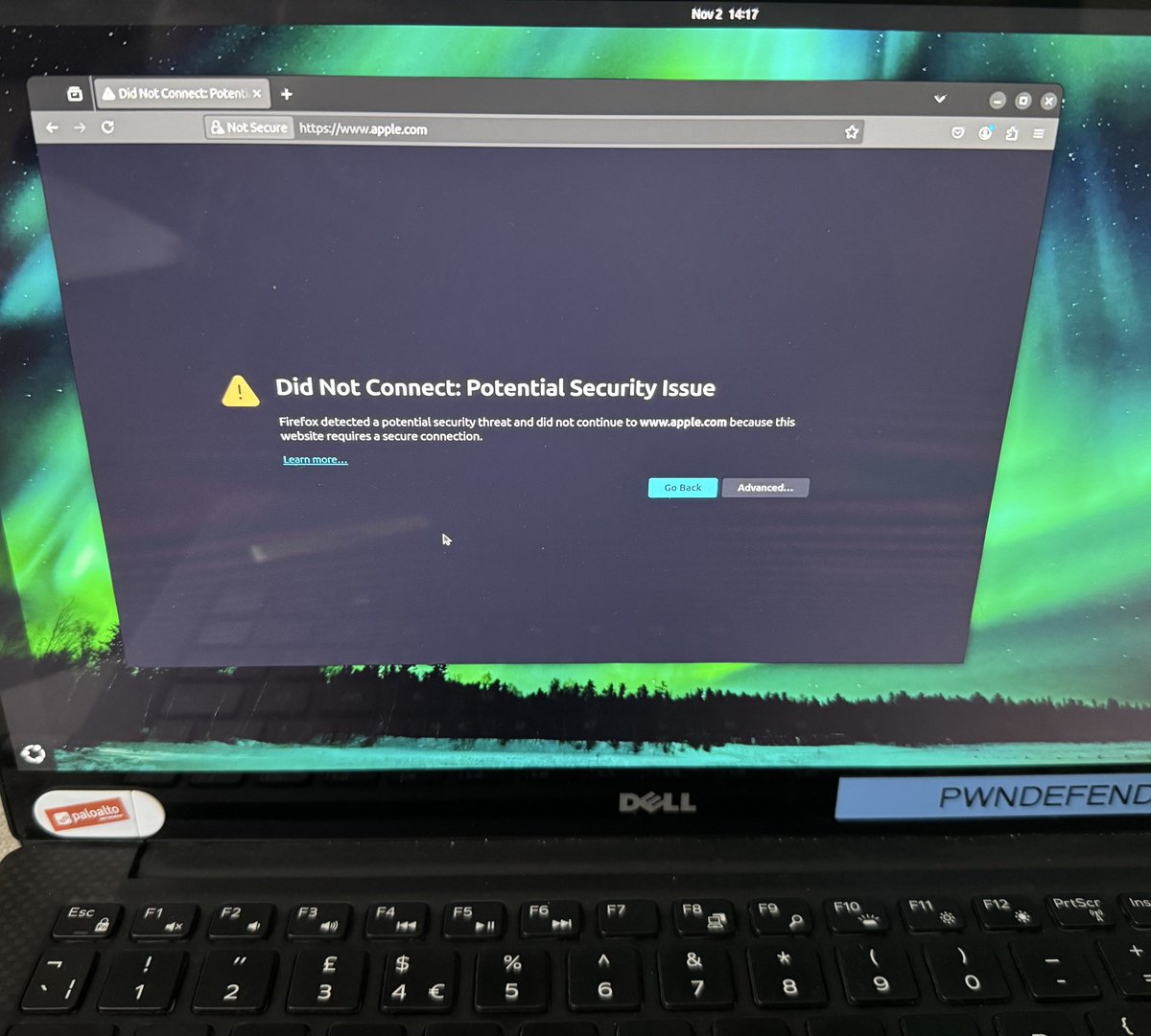 Public WiFi is so unsafe (it’s not it’s generally fine for personal/family use) that when I arp spoof and dns spoof not only do I get errors with TLS (this site doesn’t have hsts enabled) but my phone (android) literally warns me the network is acting in a suspicious manner….