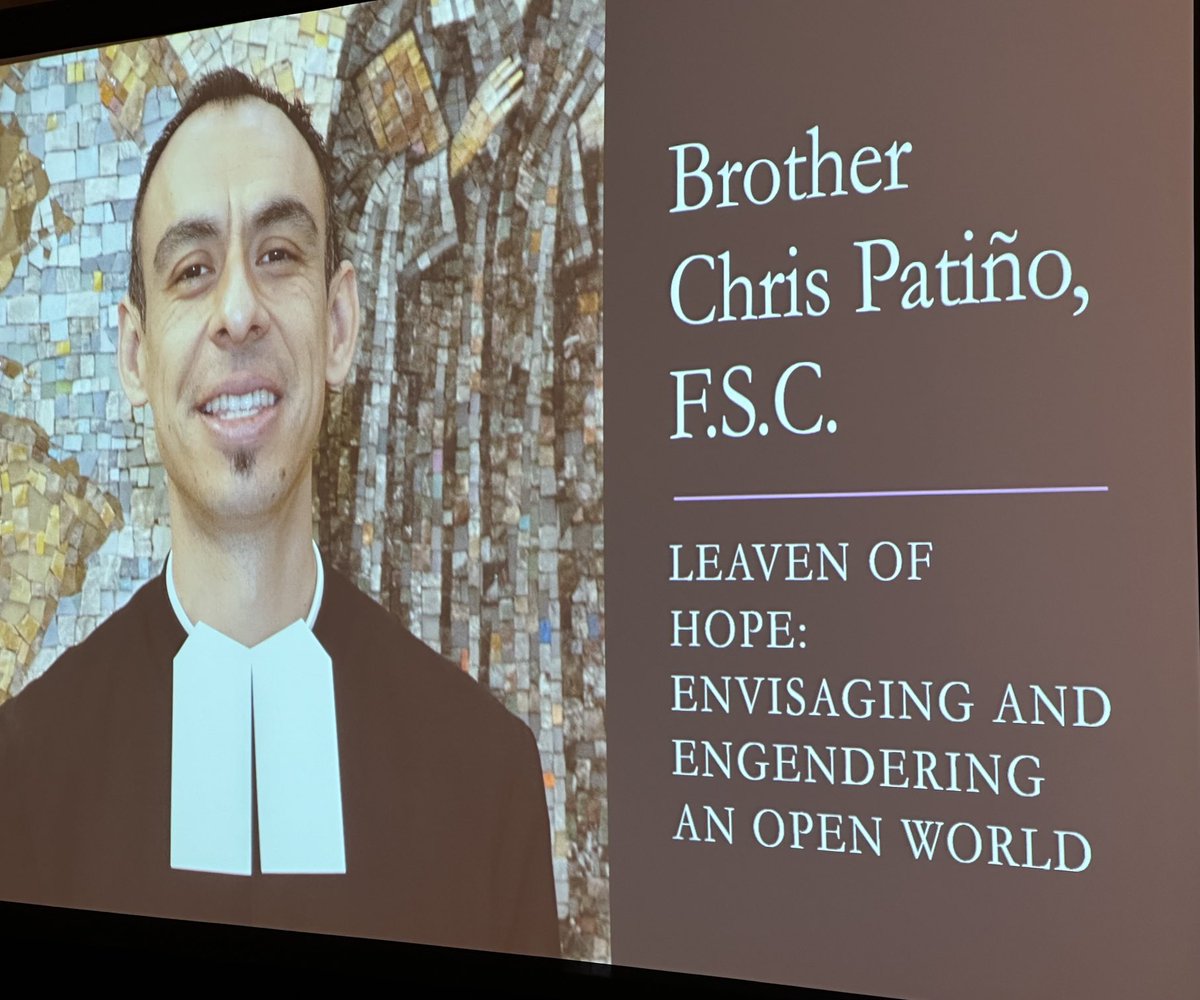 Today at #NRVC2024, we’re excited to learn from Bro. Chris Patiño, FSC. Thank you, Brother, for sharing your wisdom!