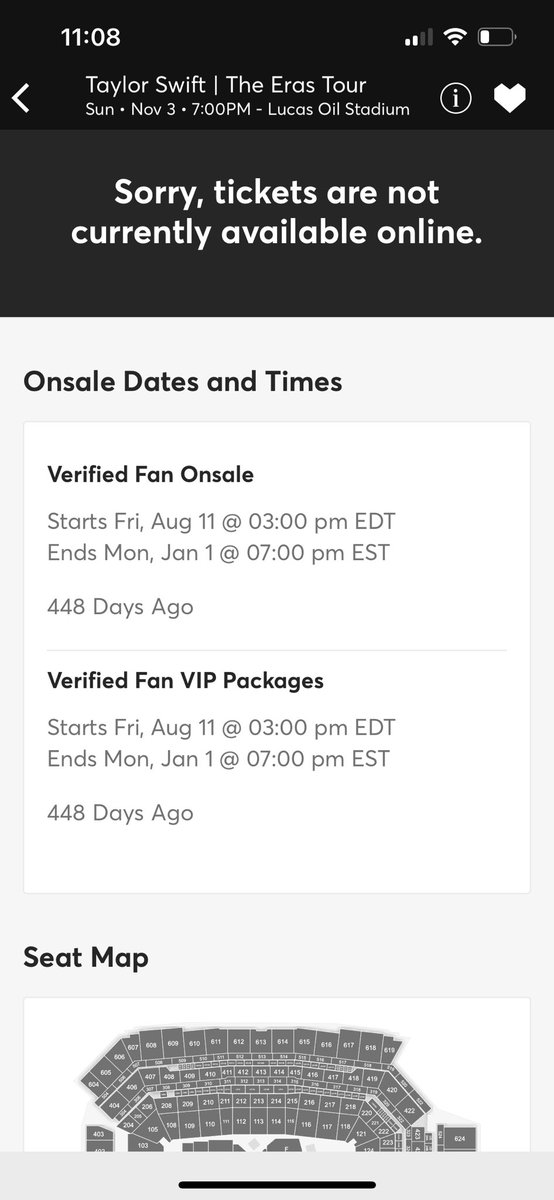 MeganVanRijk's tweet photo. @swiftieswanttix Started at 350. They’re done. https://t.co/whiQNZKX7d
