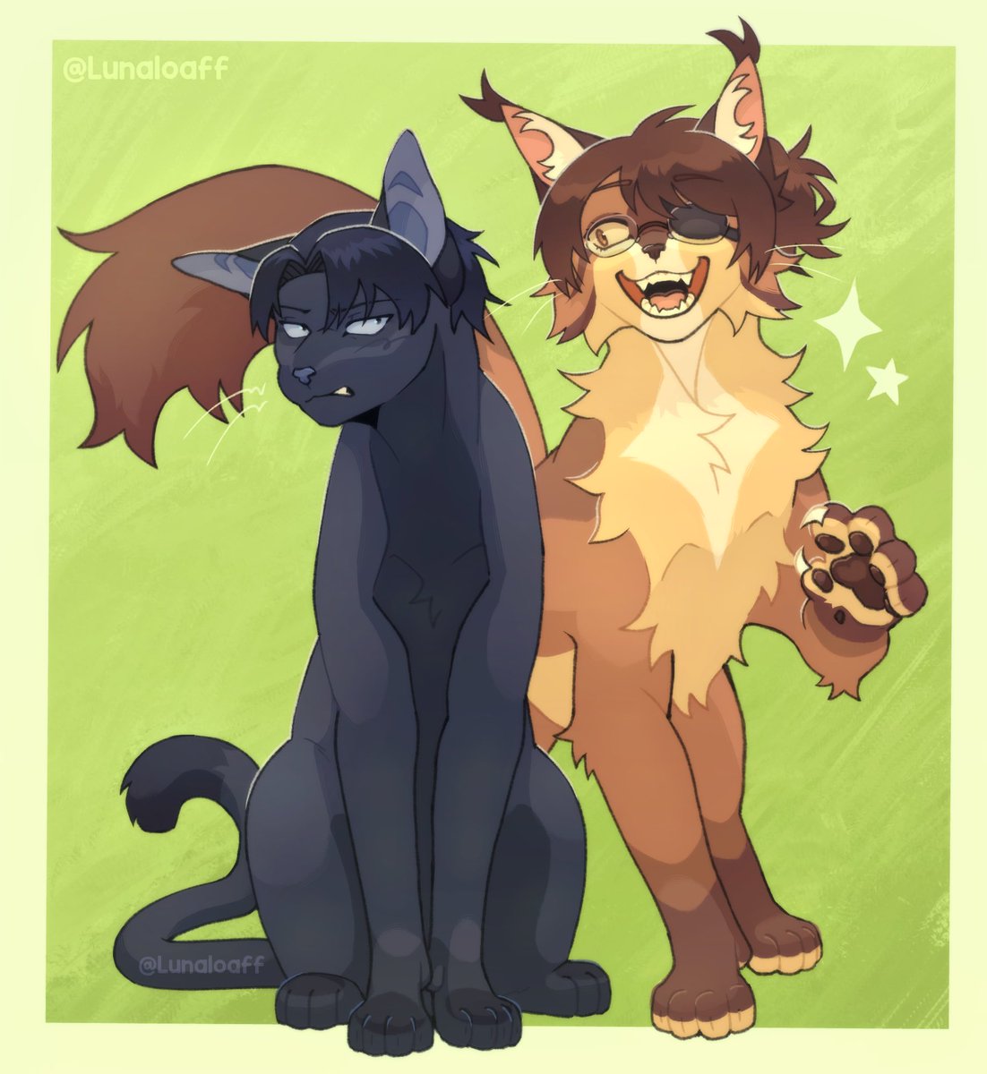 Lunaloaff's tweet photo. LEVIHAN KITTIES!! 💕 https://t.co/XKFC0470TK