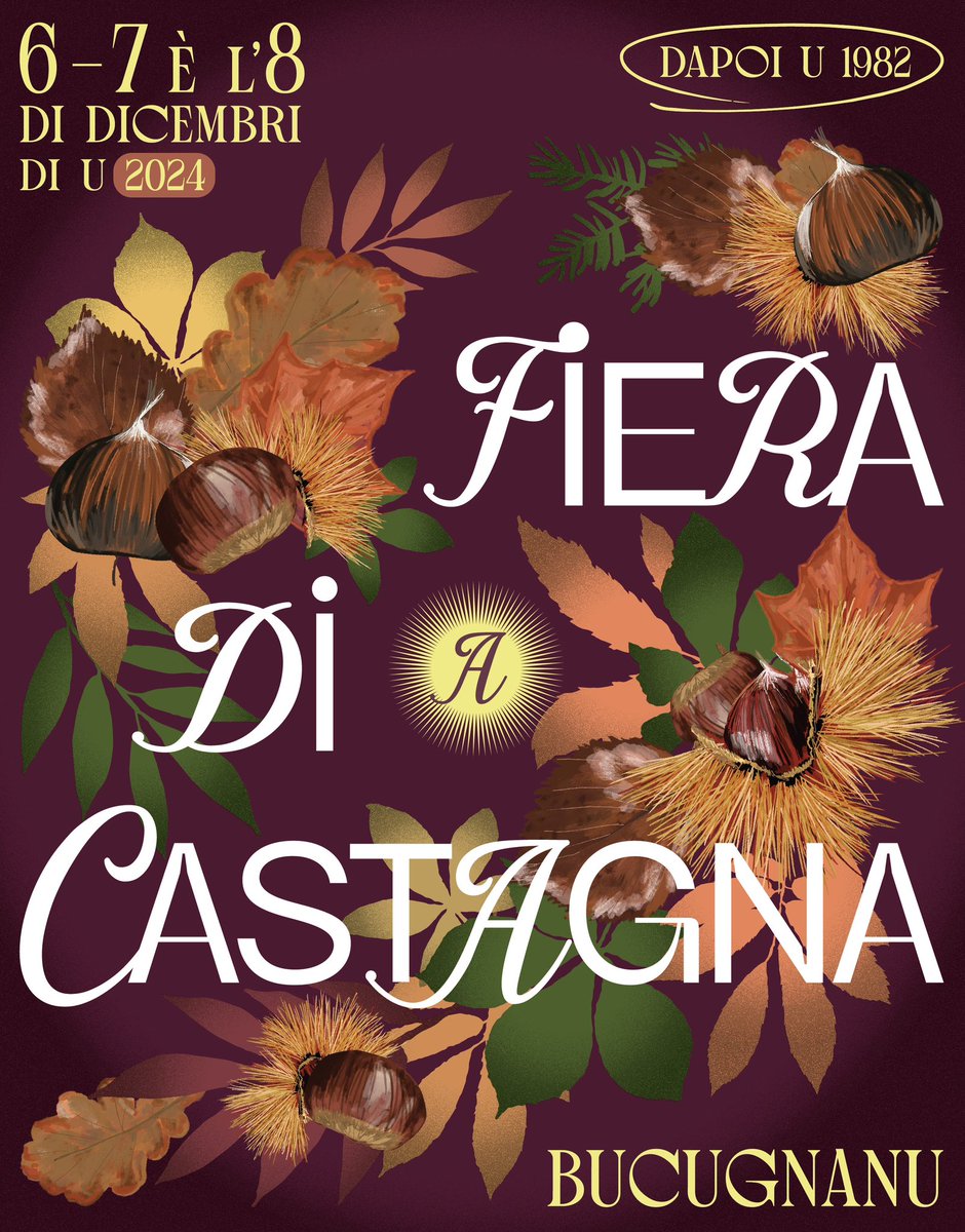 FieraCastagna's tweet photo. 🌰 𝐴 𝑓𝑖𝑒𝑟𝑎 𝑑𝑖 𝑎 𝑐𝑎𝑠𝑡𝑎𝑔𝑛𝑎 𝑑𝑖 𝑟𝑖𝑡𝑜𝑟𝑛𝑢

Rendez-vous les 6, 7 et 8 décembre prochains à #Bocognano, pour l’édition 2024 di A #FieradiaCastagna.
Concerts, exposants, restauration... Nous vous dévoilerons tous les détails du programme très bientôt ! https://t.co/DbILKgZqSw