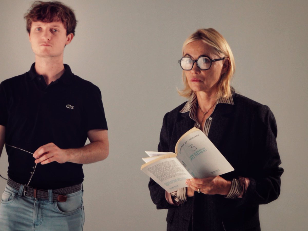 leolovp's tweet photo. Fin de tournage de mon nouveau film « La conscience politique », portrait de mon ami Geoffroy de Lagasnerie.

Avec la participation de Emmanuelle Beart, Rachida Brakni, Edouard Louis et Mathieu Morel, qui ont offert leurs voix et leurs présences à ses textes. https://t.co/LoSktI75pl
