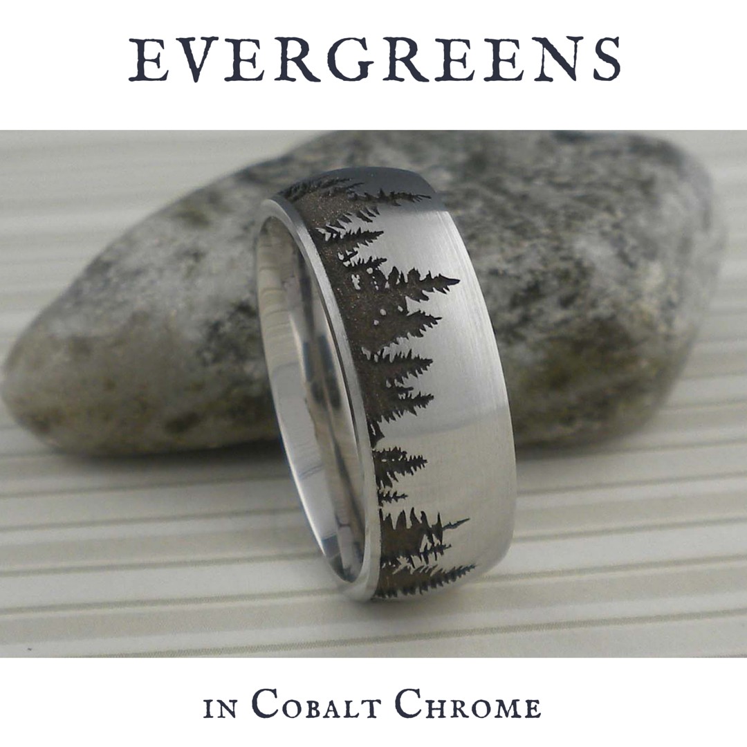 UniqueTitanium's tweet image. Image Archive: Evergreen Trees in Cobalt Chrome uniquetitaniumweddingrings.com/cobalt-chrome/…