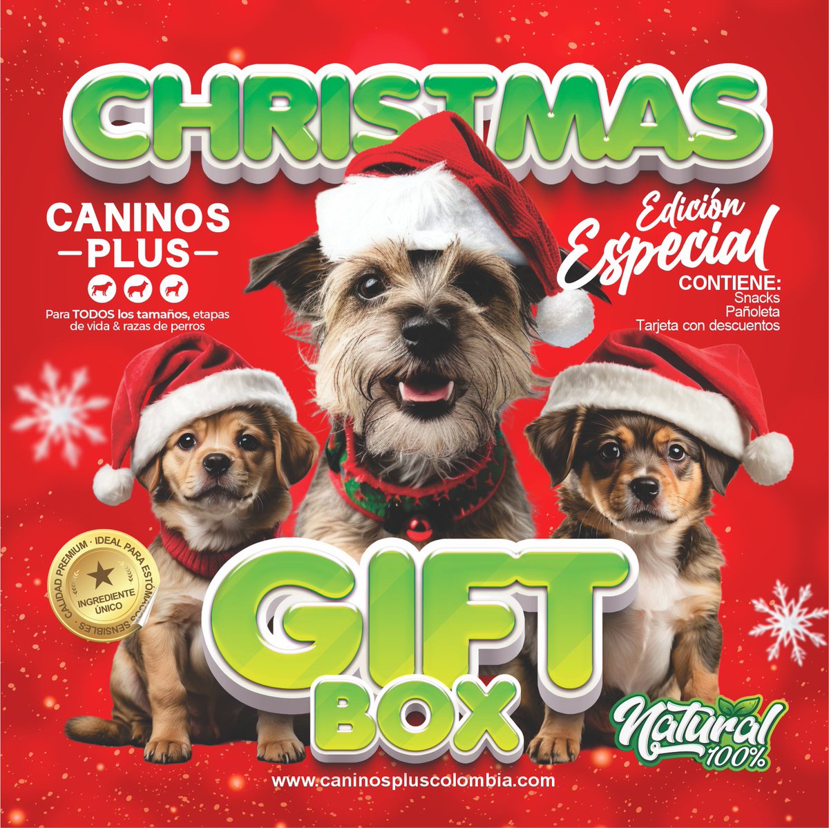 CaninosPlus's tweet photo. 🎄 ¡Desde ya comienza nuestra Preventa de Navidad! 🎄

🎁 ¡La nueva Christmas Gift Box está disponible en preventa exclusiva a un precio increíble, con envío gratis hasta el 15 de noviembre! 🎁

❄️ ¡Pregunta ahora y asegura el tuyo! ❄️

#COP16Colombia #COP16 #empresas https://t.co/M2W47LRQsu