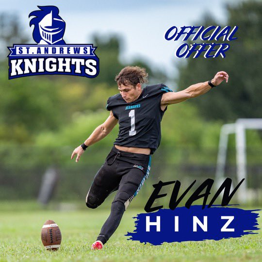 Congratulations <a href="/HinzEvan/">Evan Hinz</a> on your first official offer. Your hard work and consistency have paid off. I am so proud of who you are and the young man you have become. Keep it up!!!! #RecruitSeahawks