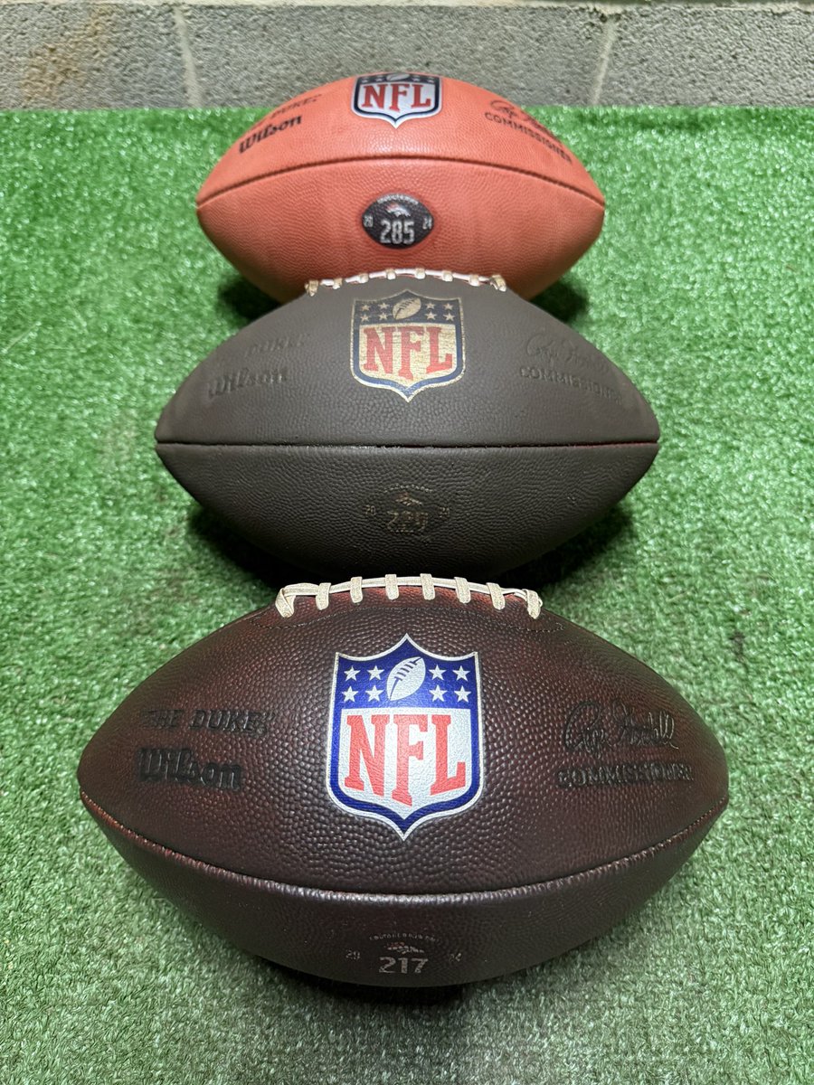 New
Mudded
Brushed

L E V E L S 
#trustthebrush #gripnripfootballprep #mudyourball