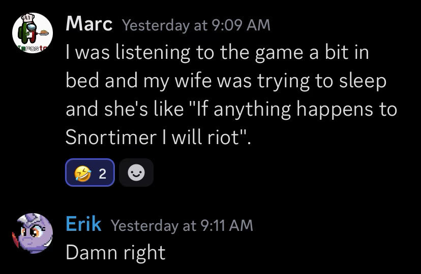 When you run a serious horror scenario in Call of Cthulhu 7th Edition, and one of your players decides he has a pet pig who the Investigators then have to drag through the entire adventure, but your audience vibes with it: