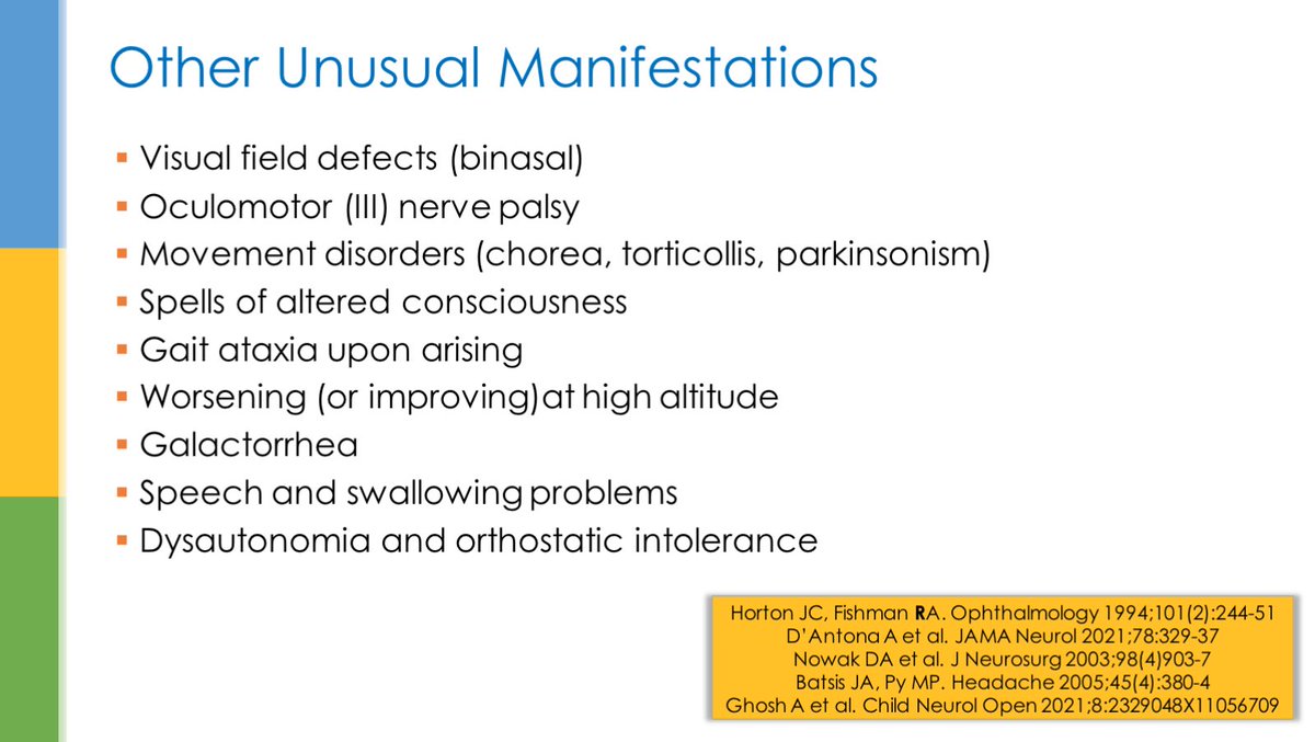 spinalCSFleak's tweet photo. Dr. Friedman also shared the following other atypical symptoms of spinal CSF leak: https://t.co/wpFypwQpOO
