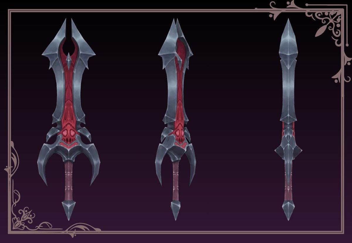 Caranobric's tweet photo. Here's my hand painted rendition of Aatrox (sword) from League of Legends

#RobloxUGC #ROBLOX #RobloxDev https://t.co/kjRiNfi9ud