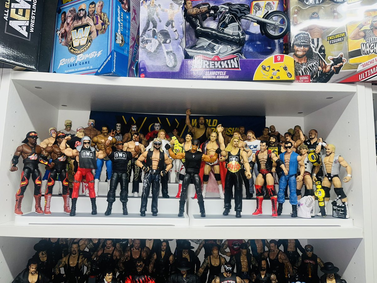 Mattel WCW shelf!
#WCW #NWO
