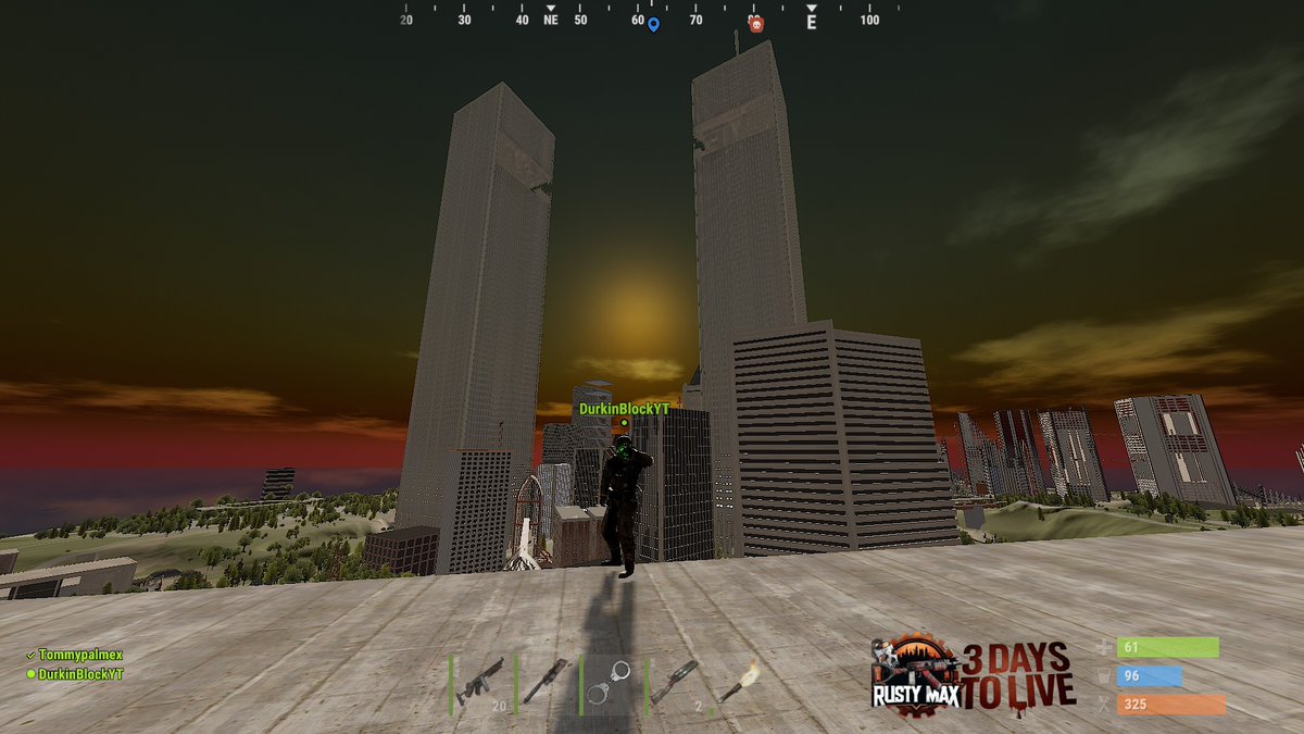 TommyPalmex's tweet image. Vamos a por el último día del 3 Days to live, lo estamos gozando con @DurkinblockYT. El mapa es espectacular, nos vemos en media horita en Kick (TENGO MIEDO)!! 🔥💀 @RustyMaxEU @3daystoliveRust