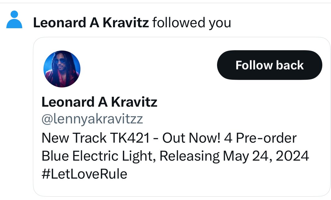 charlene_chez's tweet image. ⁦@LennyKravitz⁩ @X ⬇️ dat ah de latest #Kravitz a/c to have followed his female fans.
They’re consistent, constant &amp;amp; adamant about this level of trolling &amp;amp; @X needs to fix this shit. Period.