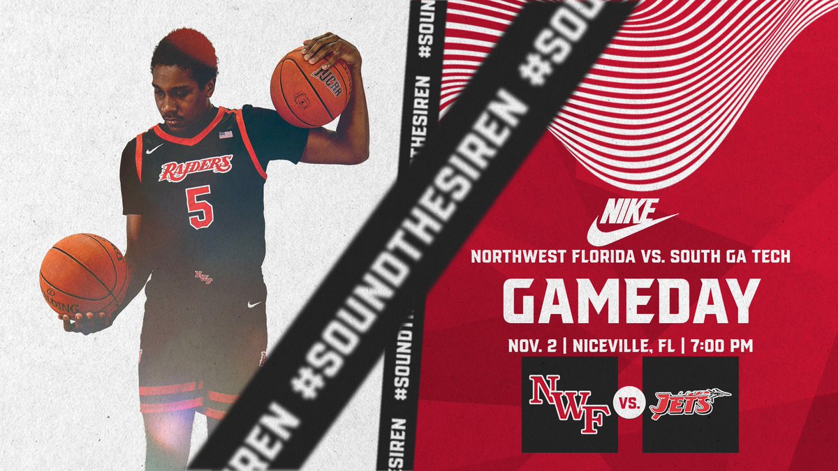 Another big one tonight!

🆚 South Georgia Tech
⏰ 7:00 PM
📍 Niceville, FL
🏟️ Raider Arena
🖥️ tinyurl.com/yvdzky3m

#SoundTheSiren