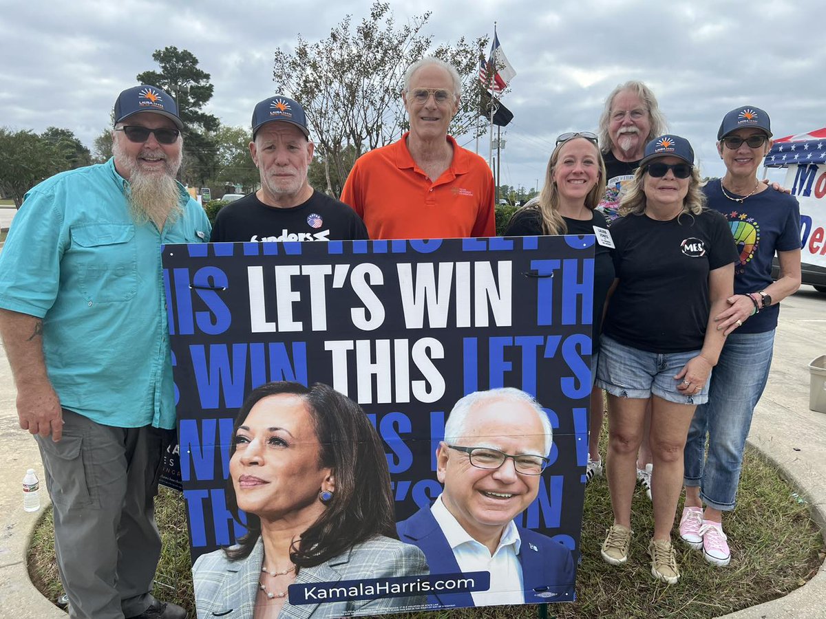 CongressLaura's tweet photo. Joined Willis Democrats at their early voting location on Friday
Voters appreciated our presence in their community because every voice needs to be represented

@mcdpTX @mocoyds @LoneStarLeft @evan7257 @Miriam2626 @jerrySpurbeck @ProgressTX @NoDemLeftBehind @ResistanceInRed https://t.co/t88QJaESoN