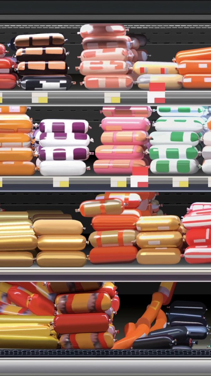 whatsontheshel1's tweet image. Parizer, Ham, Frankfurters, Salami, Bratwurst at supermarket refrigerator. 

shutterstock.com/image-illustra…

#storedesign #parizer #bologna #sausage #beef #pork #turkey #chicken #ham #salami #pepperoni #sausages #bratwurst #breakfast #frankfurters #hotdogs #supermarket #market #shelf