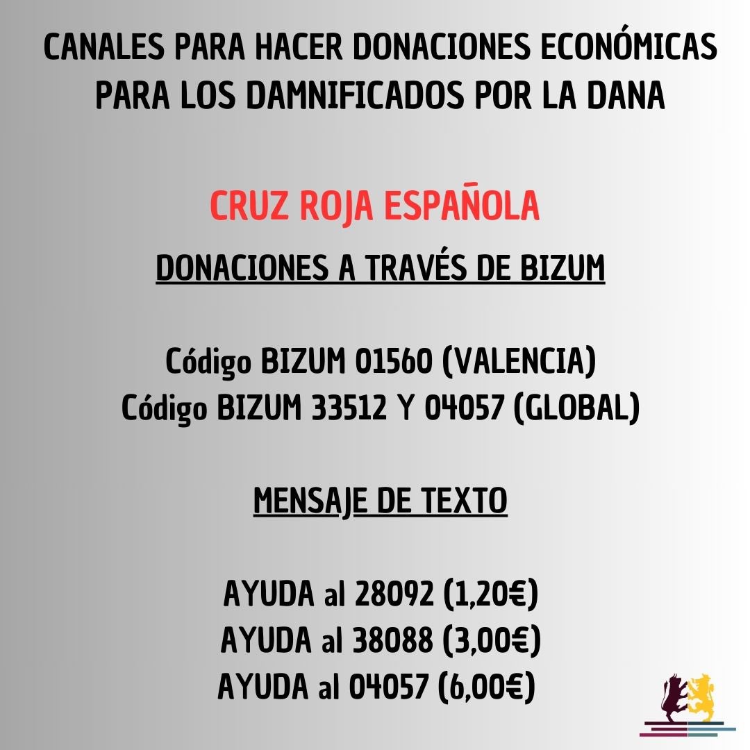 Toro_Ayto's tweet photo. 🏛️COMUNICADO DEL AYTO. DE TORO SOBRE LAS AYUDAS A LOS DAMNIFICADOS POR LA DANA🏛️

https://t.co/YribCFtOwG https://t.co/8xcDdPxnZG