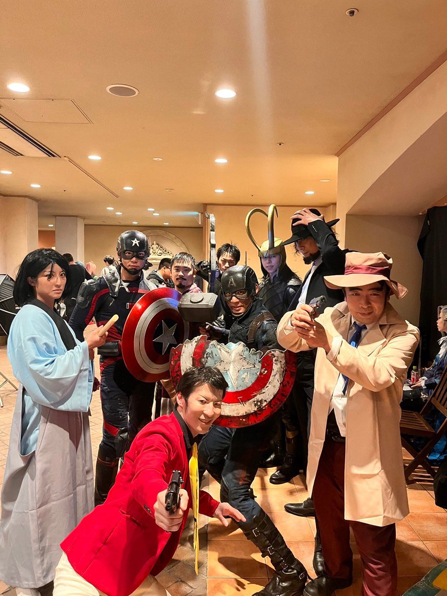 mawk_eye's tweet photo. ラグコス初参加ありがとうございました！
皆さん優しくてコスプレの虜になりました！😊
#ラグコス2024 
#コスプレ 
#Marvel https://t.co/eg0oNY3mf4