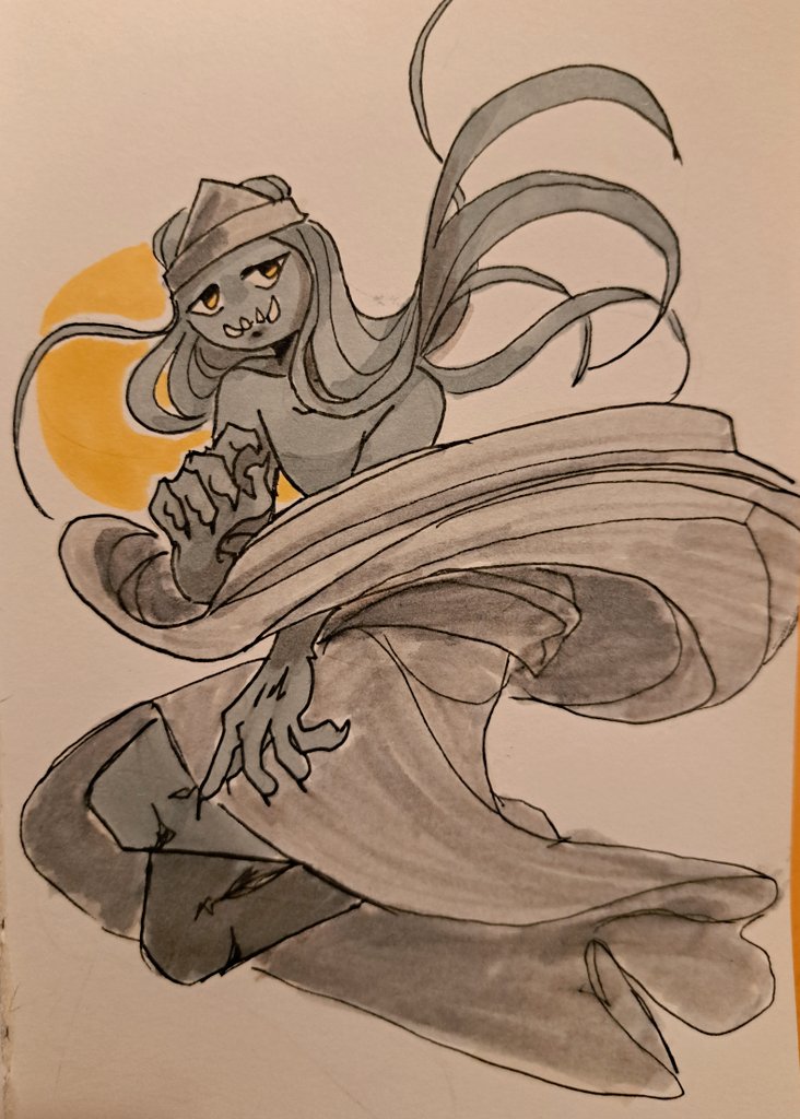 Day 16 - Ibaraki Doji
It may be past the deadline, but I'll just continue ♡