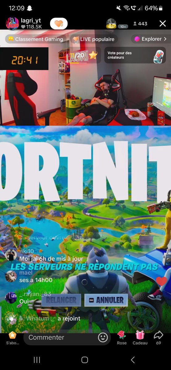 LagriYt's tweet photo. Fortnite ça commence à faire long la !!! @FortniteFR https://t.co/WxlQqvc9JL