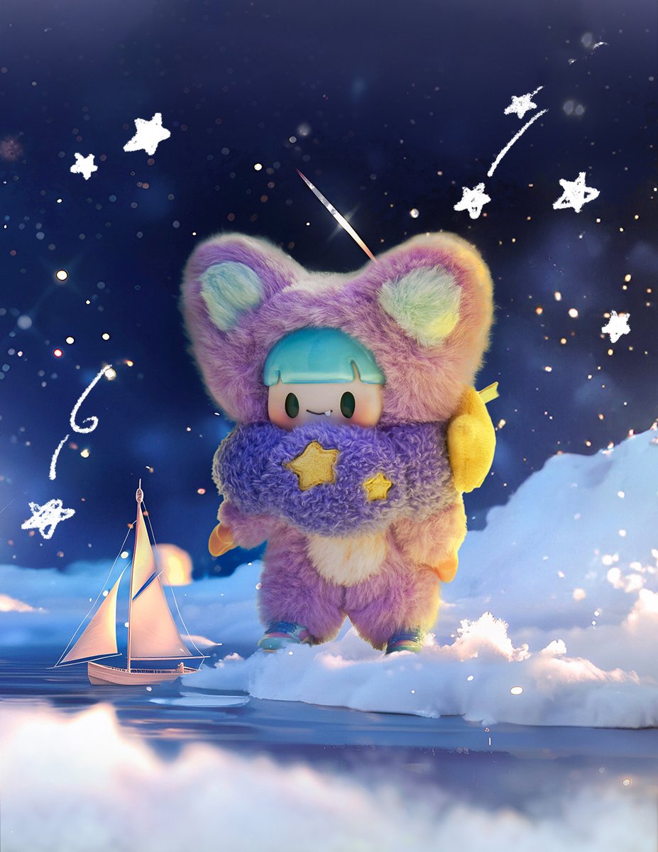 🆕超級元気工場 PINKOO Studio 「ADOU ：Colorful Life」 ぬいぐるみ