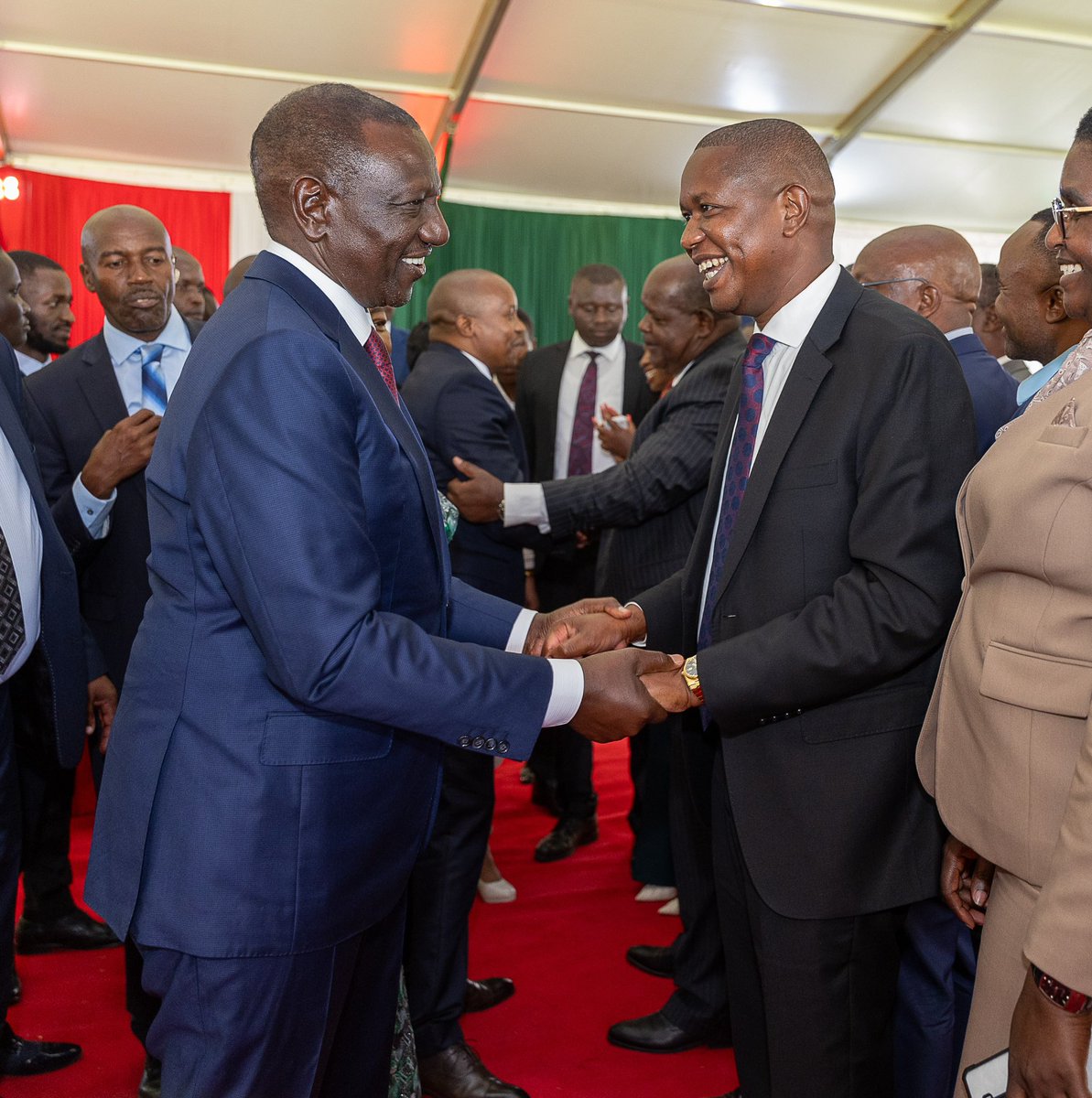 What does such a smile portray for the future of Kenyan?