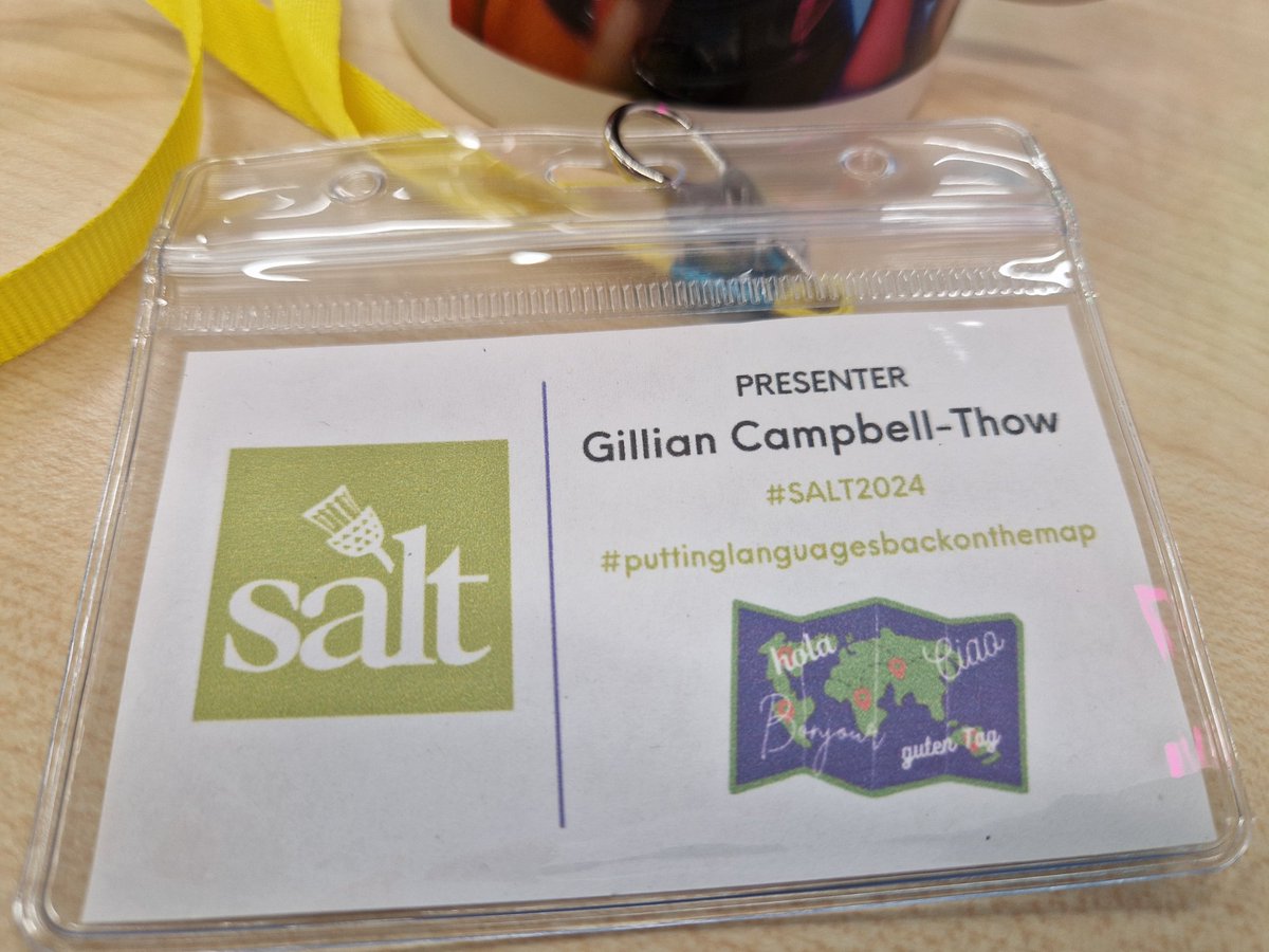SenoraCT's tweet image. Lovely to be back with @SALTLANGS this morning... so great to see so many languages teachers out investing in their professional learning #SALT2024