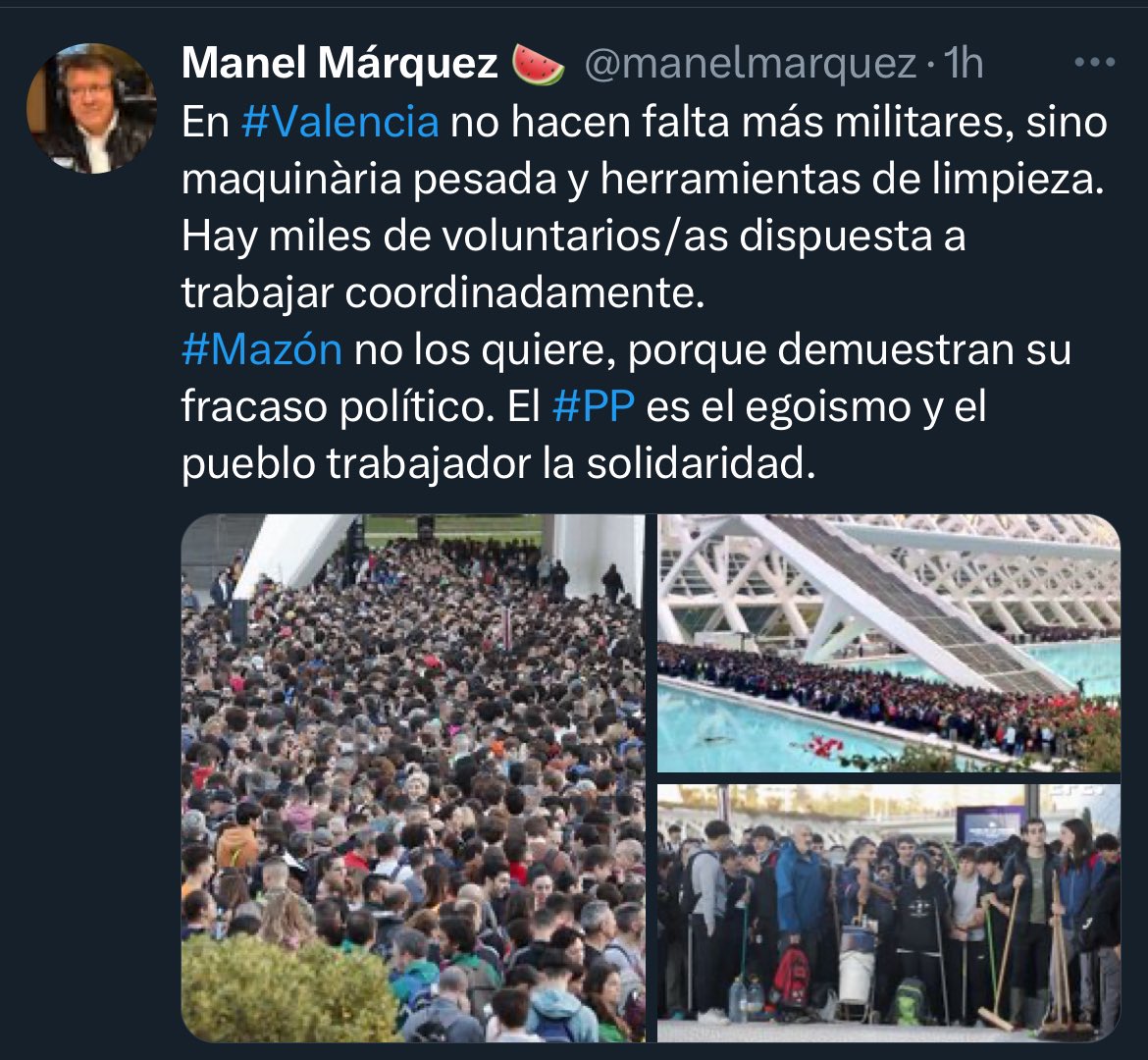 Poeticias's tweet image. #Versitulares

MercaDANA #MazónDimisión #MazónDimissió 

Me urtican los solidarios,
por su empatía y su nobleza,
por eso a los voluntarios
que vienen a hacer limpieza,
los pongo a limpiar empresas.