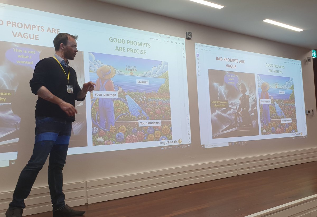 simograv's tweet image. Saving teacher's time and cutting the workload using #AI with @LingoteachAI Thank you for a very creative and useful session at #SALT2024 @SALTLANGS