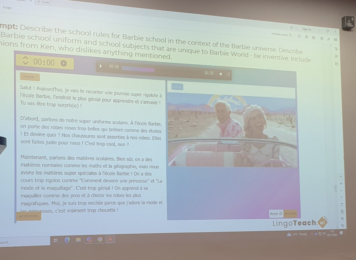 simograv's tweet image. Saving teacher's time and cutting the workload using #AI with @LingoteachAI Thank you for a very creative and useful session at #SALT2024 @SALTLANGS
