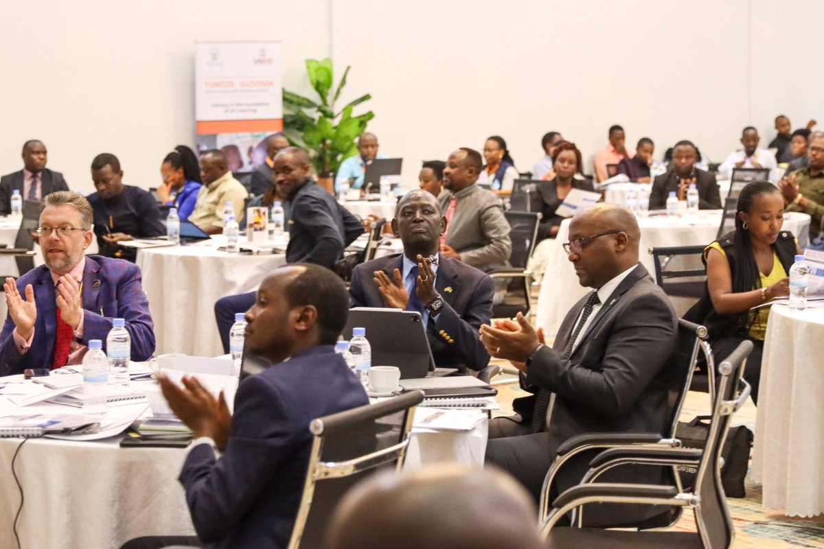 #USAID Tunoze Gusoma Annual (2024) Pause to Reflect and Learn has brought together all Vice Mayors, decentralized education actors and senior officials from #MINALOC, #MINEDUC, #REB, #NESA, #USAID Rwanda and DPs supporting foundational learning in Rwanda <a href="/REBRwanda/">Rwanda Basic Education Board</a> <a href="/NESA_Rwanda/">NESA Rwanda</a>