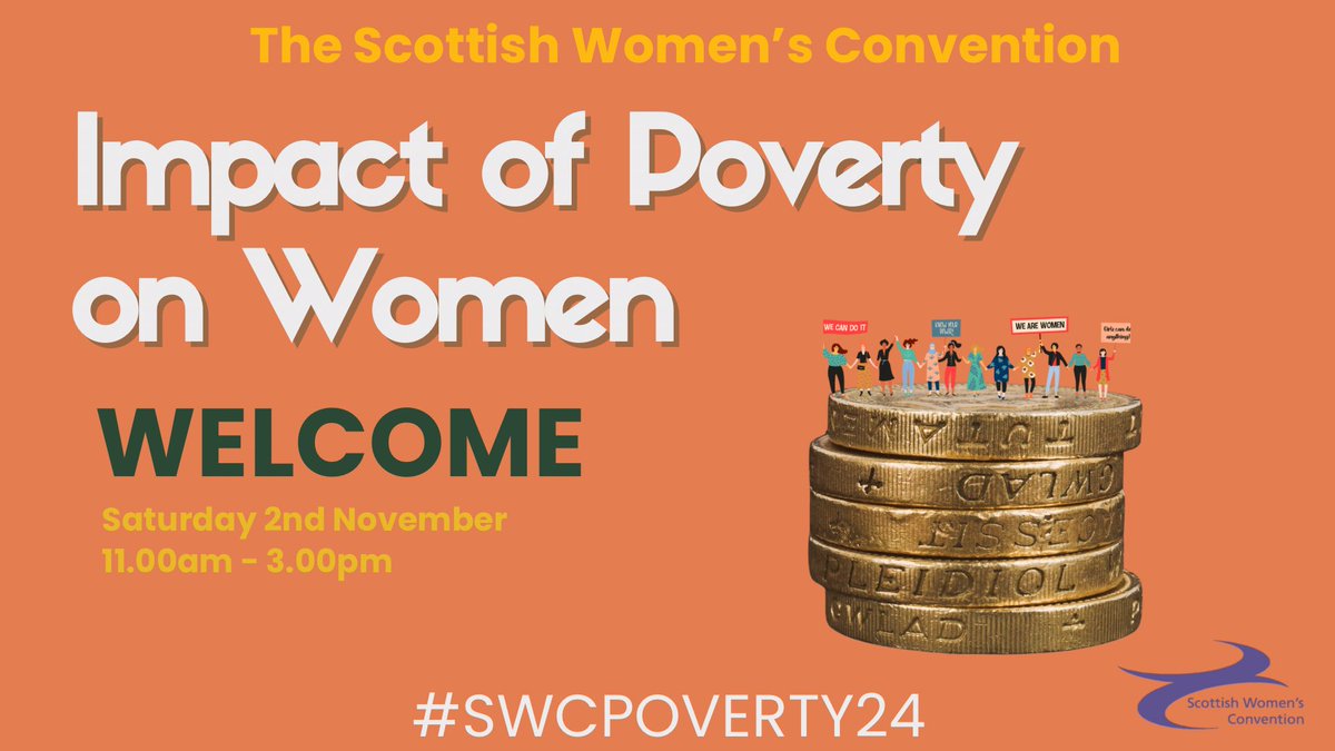 SWCwomen's tweet image. Our Conference starts with Agnes Tolmie, SWC Chair.
 
“We must ask ourselves what kind of Scotland we would like to live in, and what kind of Scotland we would like for our children, one free of poverty and destitution.”

#SWCPoverty24