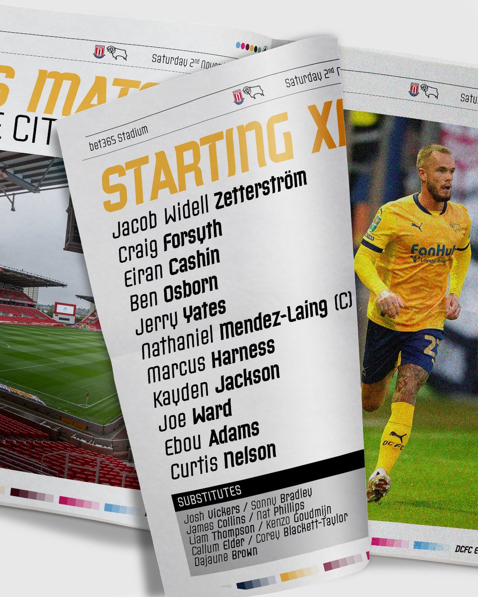 Representing Derby County today! ✊