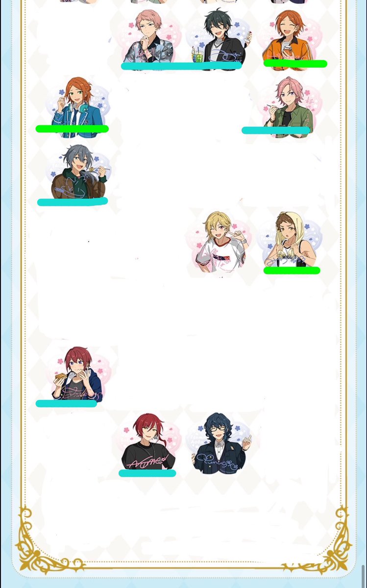 rinto_plus's tweet photo. 【譲渡】あんスタ 花伴クリアカード 1〜4弾
出)
1弾
桃李、弓弦、真、千秋、奏汰、翠、忍、宗、みか、なずな、創、司、嵐、夏目、つむぎ 各1

2弾
英智、スバル、藍良、宗、みか、ひなた、ゆうた、こはく、ニキ、なずな、光、司、夏目、つむぎ 各2
→ https://t.co/laa35vm11L