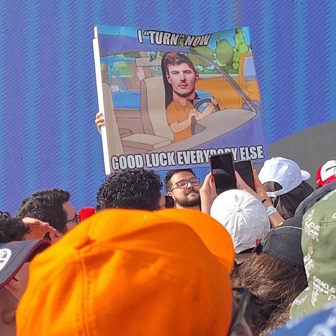 SCUDERIAFEMBOY's tweet photo. HELLO THIS SIGN AT THE GP 😭😭😭 https://t.co/LOp9dGxi3l