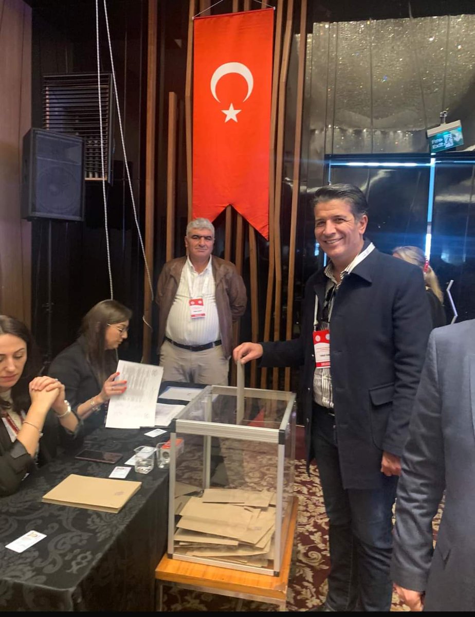 Türkiye Halter Federasyonu olağan seçimli genel kuruluna katılarak oyumuzu kullandık,Türk sporuna ve halter camiasına hayırlı olsun.