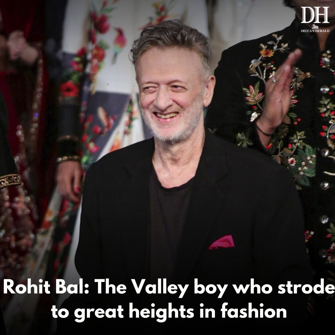 DeccanHerald's tweet photo. Known for his intricate use of rich fabrics like velvet and brocade adorned with signature flower and peacock motifs, Bal’s creations redefined Indian couture on a global scale.
https://t.co/U9rQwea07d
#RohitBal #Fashion #RIPRohitBal https://t.co/Z1aPqWMfqk