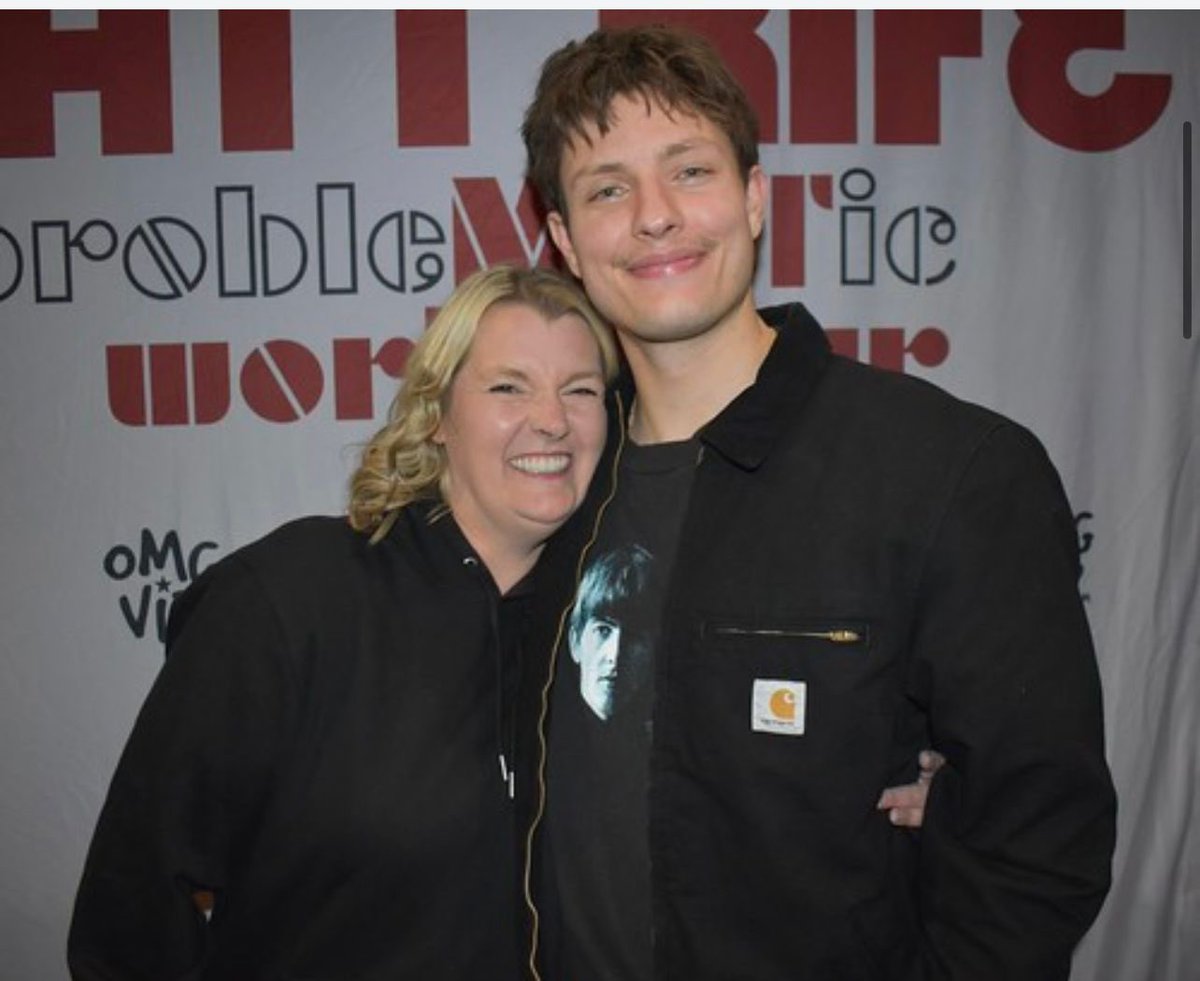 jane_sunter's tweet photo. Manchester then Liverpool 7 weeks apart but very different & I’m not just talking about your hair 🤣 it’s been a blast 💥 an incredibly talented young man 👨 Don’t ever stop being you 🥰hope you & your team have a safe journey ✈️ home 🏠 @mattrife #problemattic was da bomb 💣 https://t.co/p1wGe1mjna