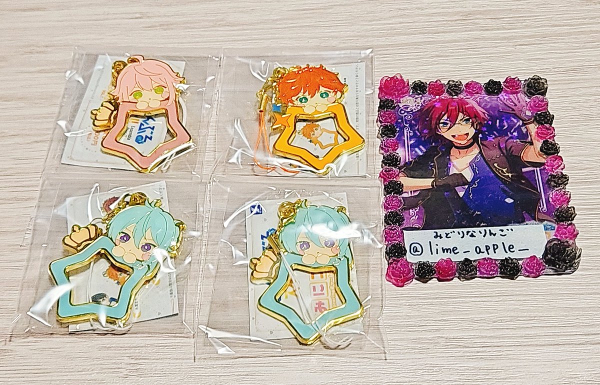 【交換】あんスタ みにコレ チャーム

譲→渉2 桃李 スバル

求→弓弦＞定価＋送料

弓弦～2決まり次第譲渡に切り替えます
仕事の都合で発送は
普通郵便またはクリックポスト
による【投函のみ】です。

条件の合う方いましたら
よろしくお願いいたします。