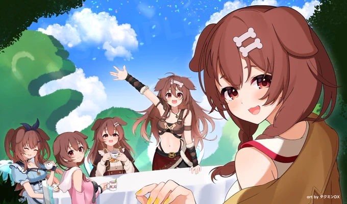 こんな感じの描いています#3連休はフォロワーが増える 