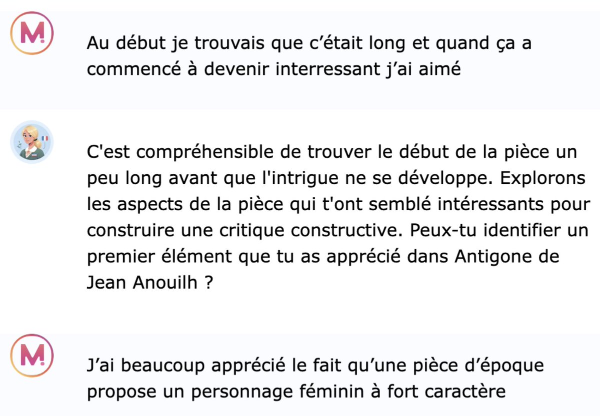 IAN Lettres Besançon / GT Lettres-Tice (@ianlettres25) on Twitter photo Le robot conversationnel Mizou pour travailler le regard critique sur une oeuvre : un nouveau scénario de <a href="/marie_dumaine/">Marie Dumaine</a> pour le GT Lettres et TICE de l'<a href="/acbesancon/">Académie de Besançon</a>
urlz.fr/sSnr Le robot conversationnel Mizou pour travailler le regard critique sur une oeuvre : un nouveau scénario de <a href="/marie_dumaine/">Marie Dumaine</a> pour le GT Lettres et TICE de l'<a href="/acbesancon/">Académie de Besançon</a>
urlz.fr/sSnr