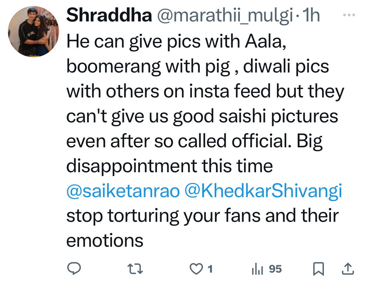 9mar2023's tweet photo. @saiketanrao your loser #saishi fans didn’t like the khairati content🤭🤭 stupid fans begged so much and got waste content😂😂 blind people not believing biggboss show was fake and drama nothing real😂😂 fans should ask for content with Addy baby🤭🤭
#saiketanrao #shivangikhedkar https://t.co/T2AEDJ578O